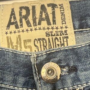 Ariat Slim Straight Men's Jeans - Blue